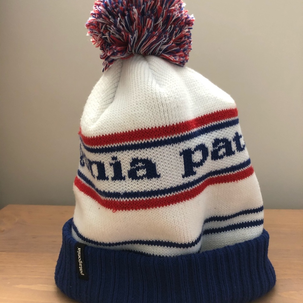 Patagonia Beanie with Pom Pom